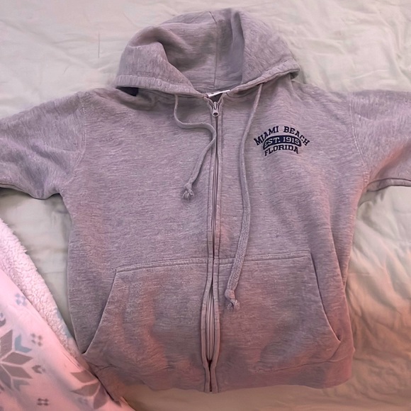 Miami Beach Florida zip up - Picture 1 of 1